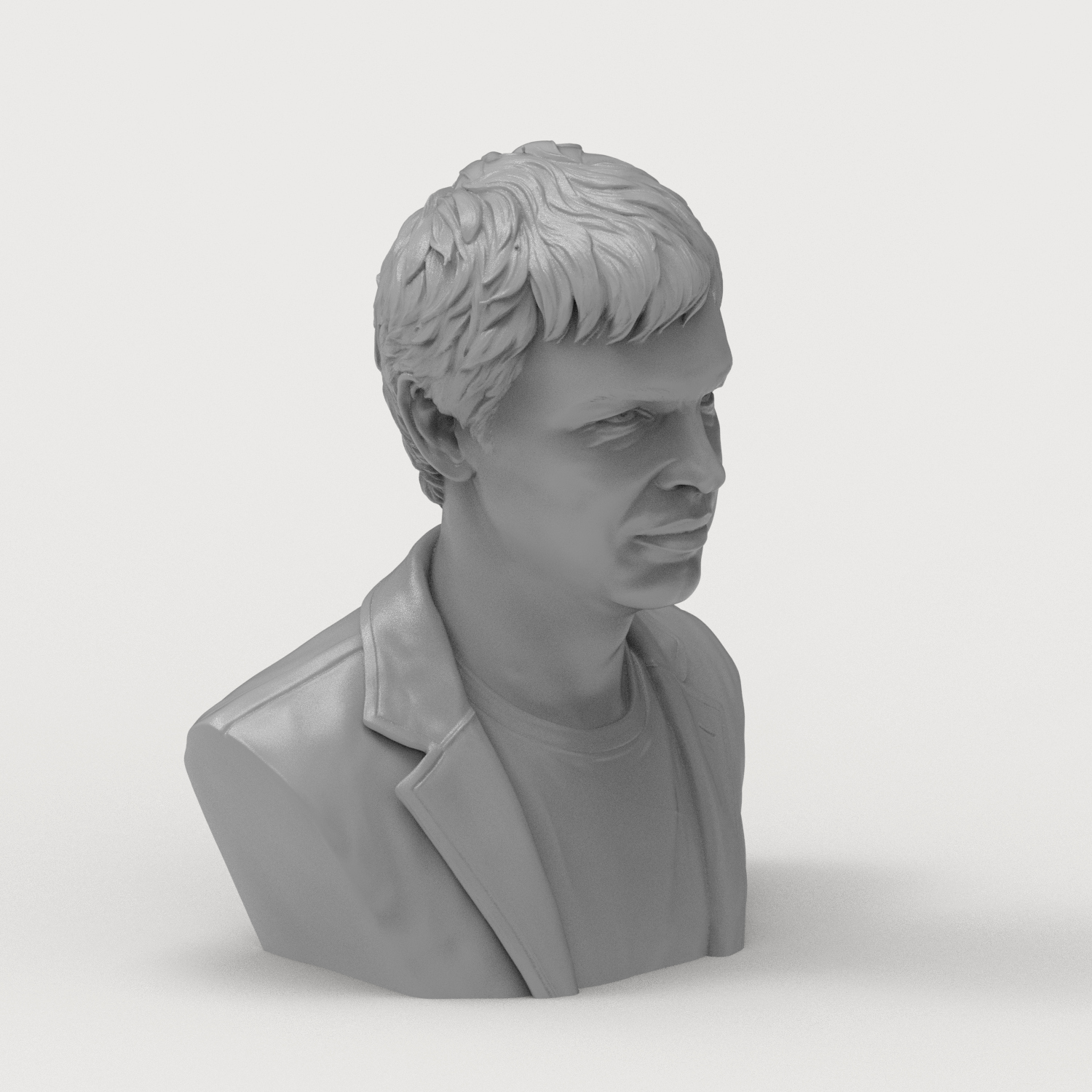 Larry Page Portrait Bust 3D Printable 3D Model