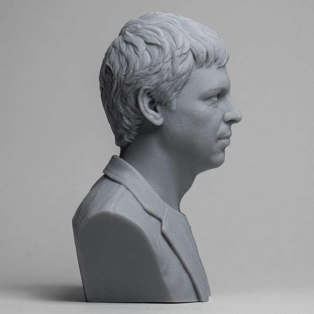 Larry Page Portrait Bust 3D Printable 3D Model