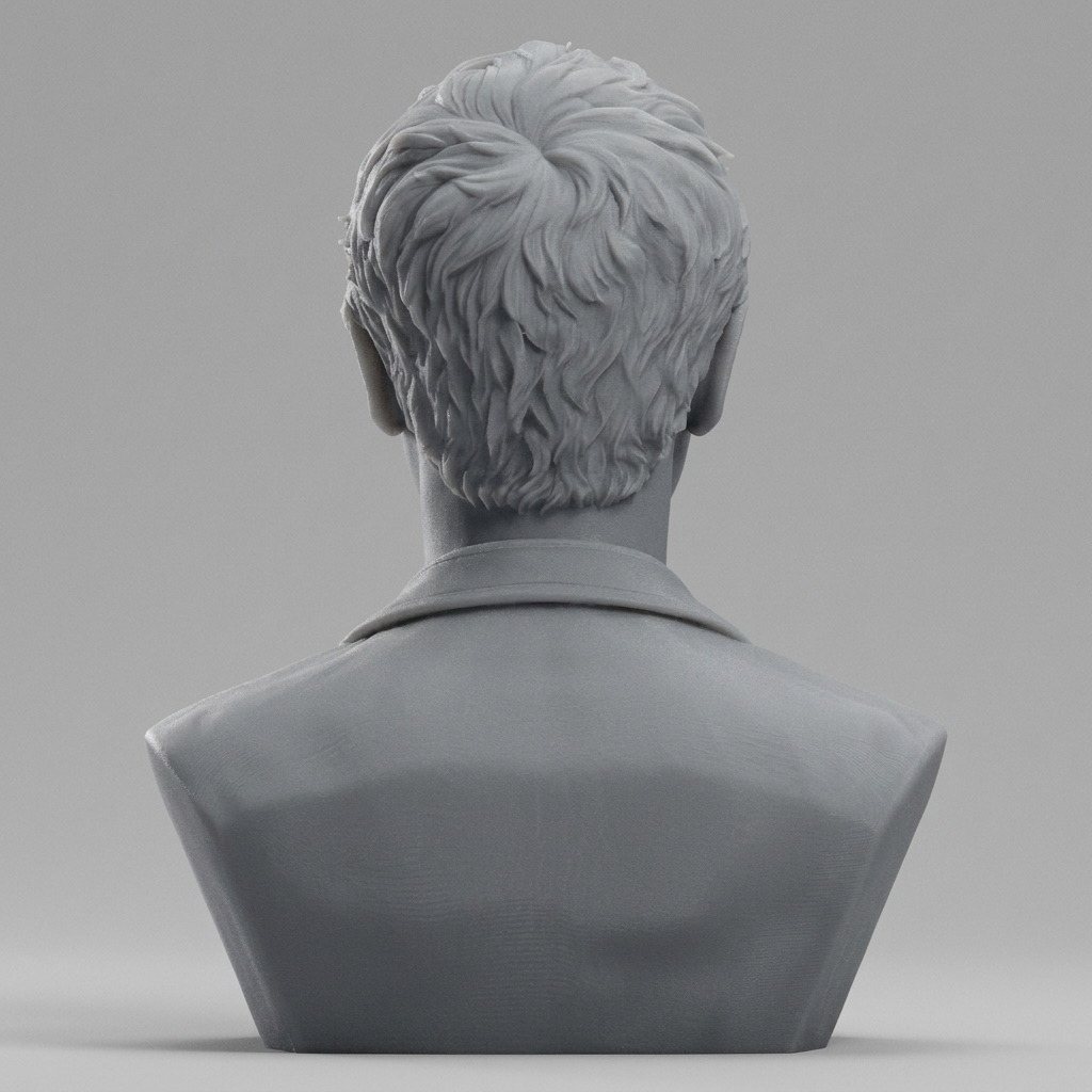 Larry Page Portrait Bust 3D Printable 3D Model