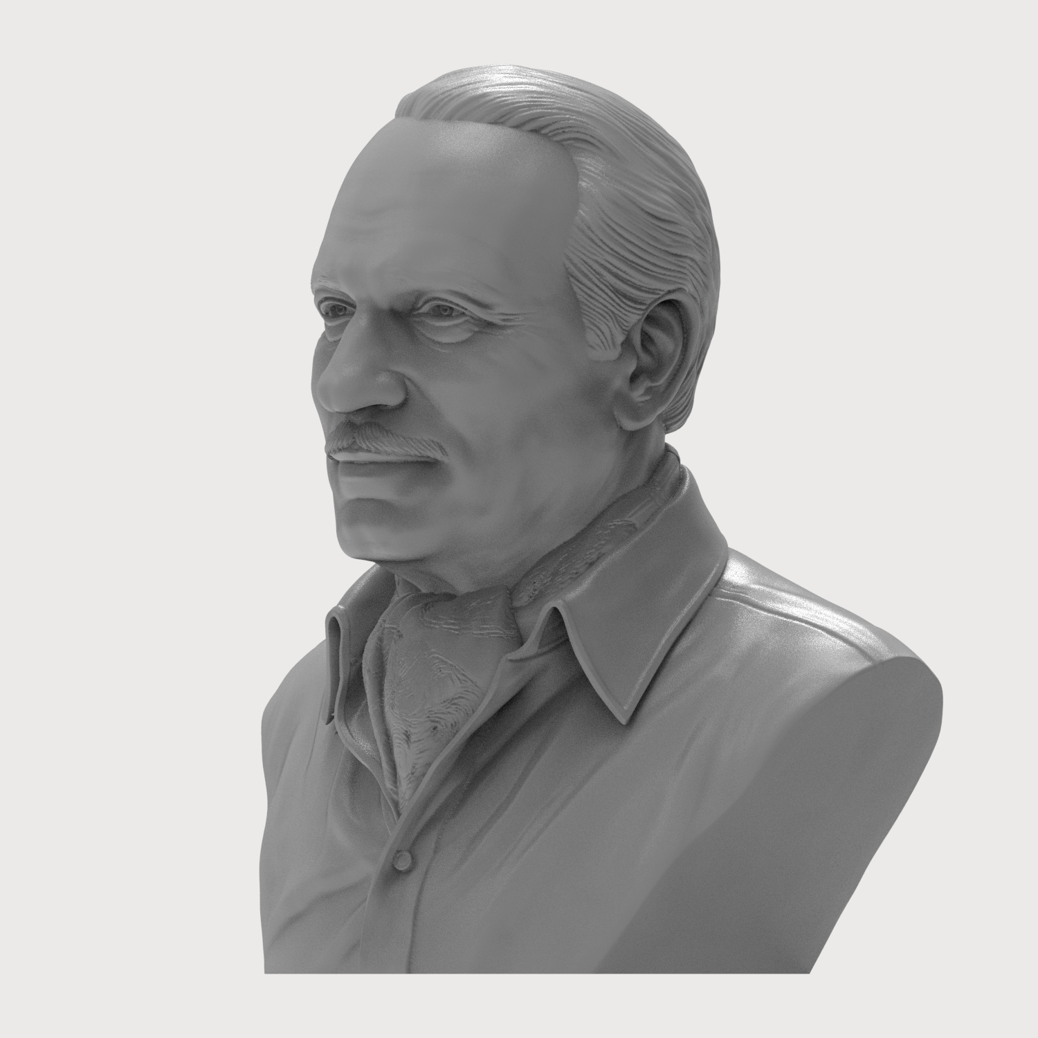 Laurence Olivier 3D Printable Bust 3D Model
