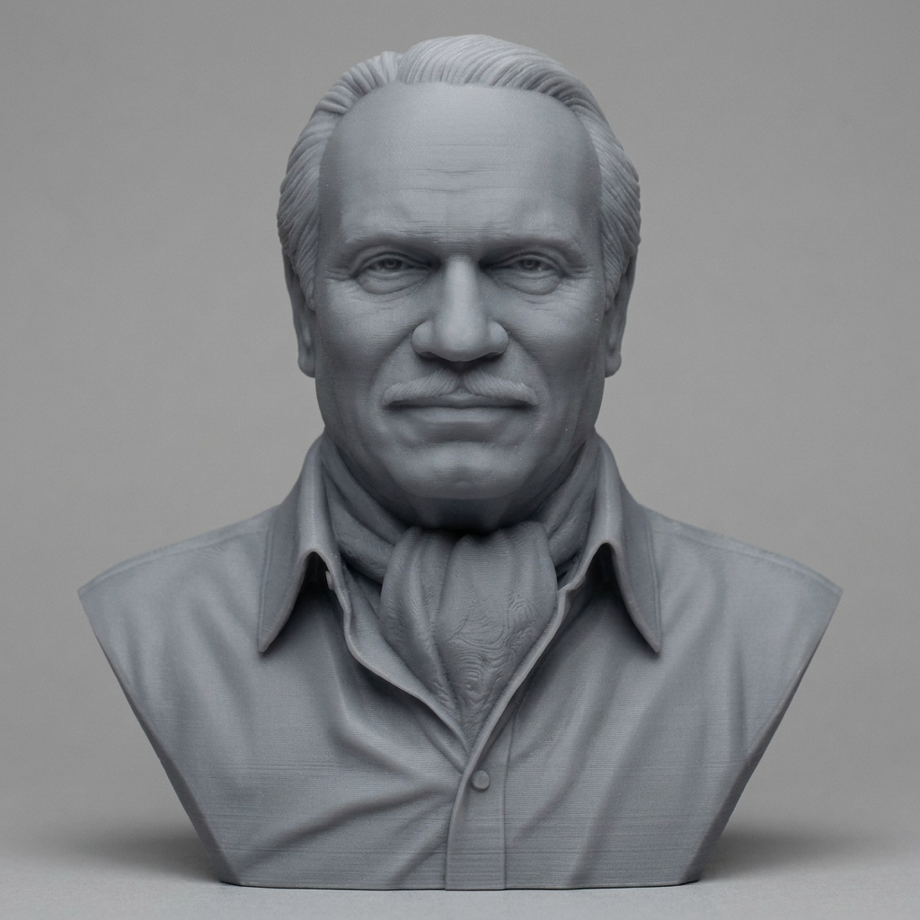Laurence Olivier 3D Printable Bust 3D Model