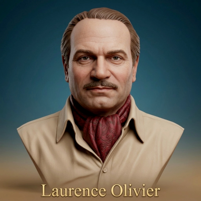 Laurence Olivier 3D Printable Bust