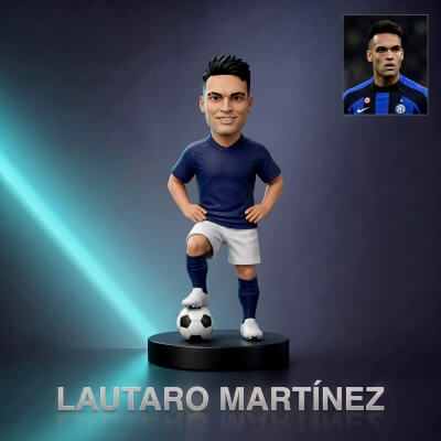 Lautaro Martínez Football Player Figurine 3D Print Mo