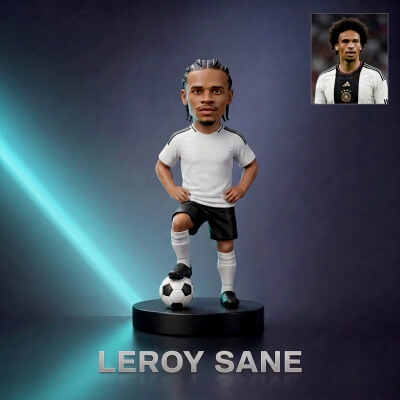 Leroy Sané Footballer Figurine 3d Print Model