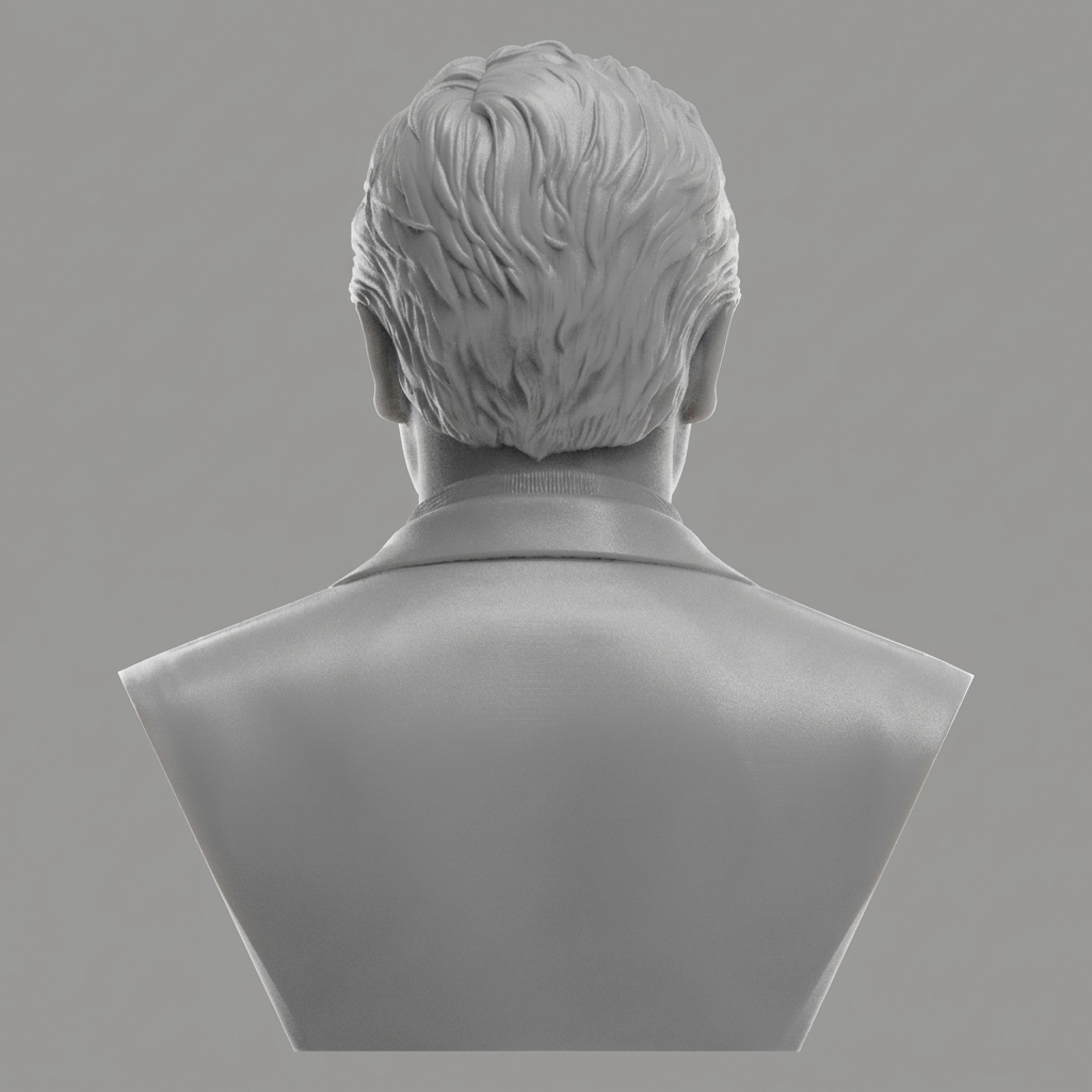 Liam Neeson 3D Printable Bust 3D Model