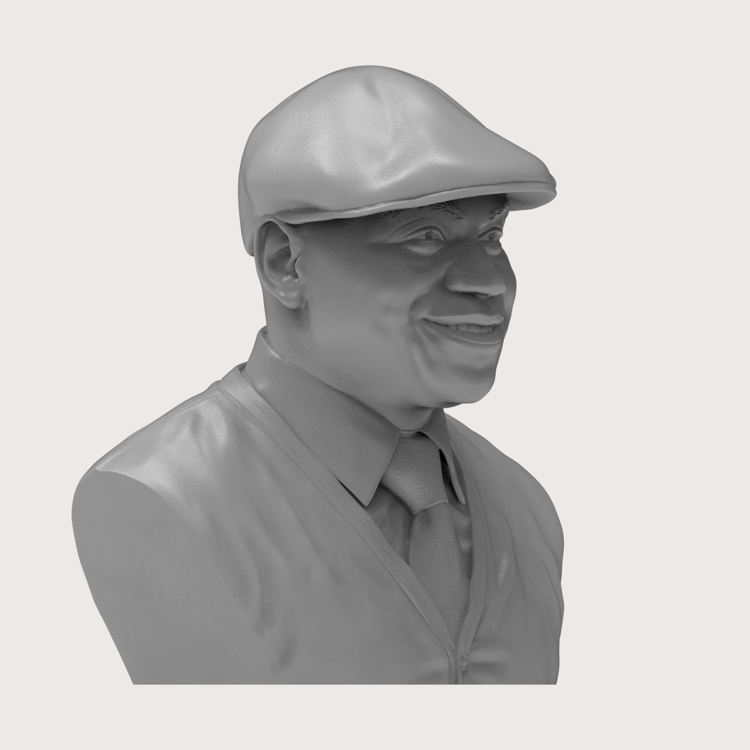 LL Cool J 3D Printable Bust 3D Model