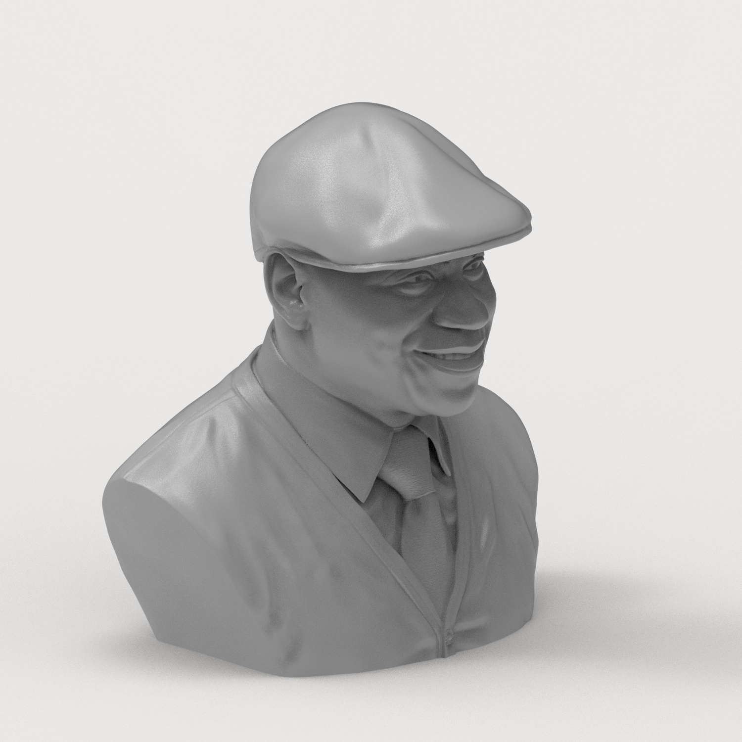 LL Cool J 3D Printable Bust 3D Model