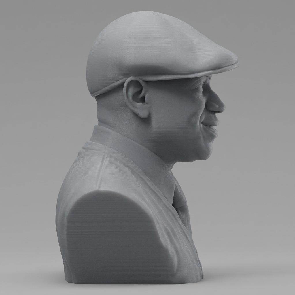 LL Cool J 3D Printable Bust 3D Model