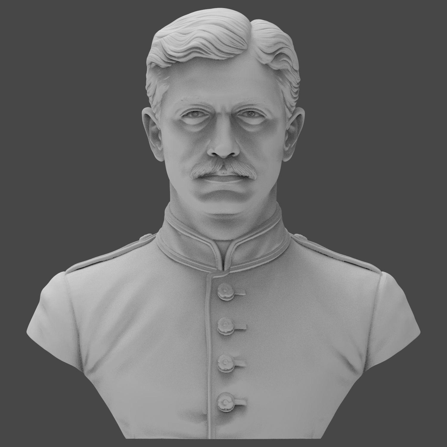 Louis-Napoléon 3D Printable Bust 3D Model