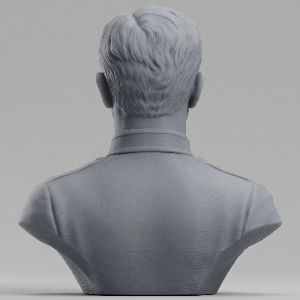 Louis-Napol&eacuteon 3D Printable Bust 3D Model