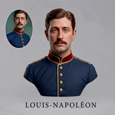 Louis-Napol&eacute;on 3D Printable Bust