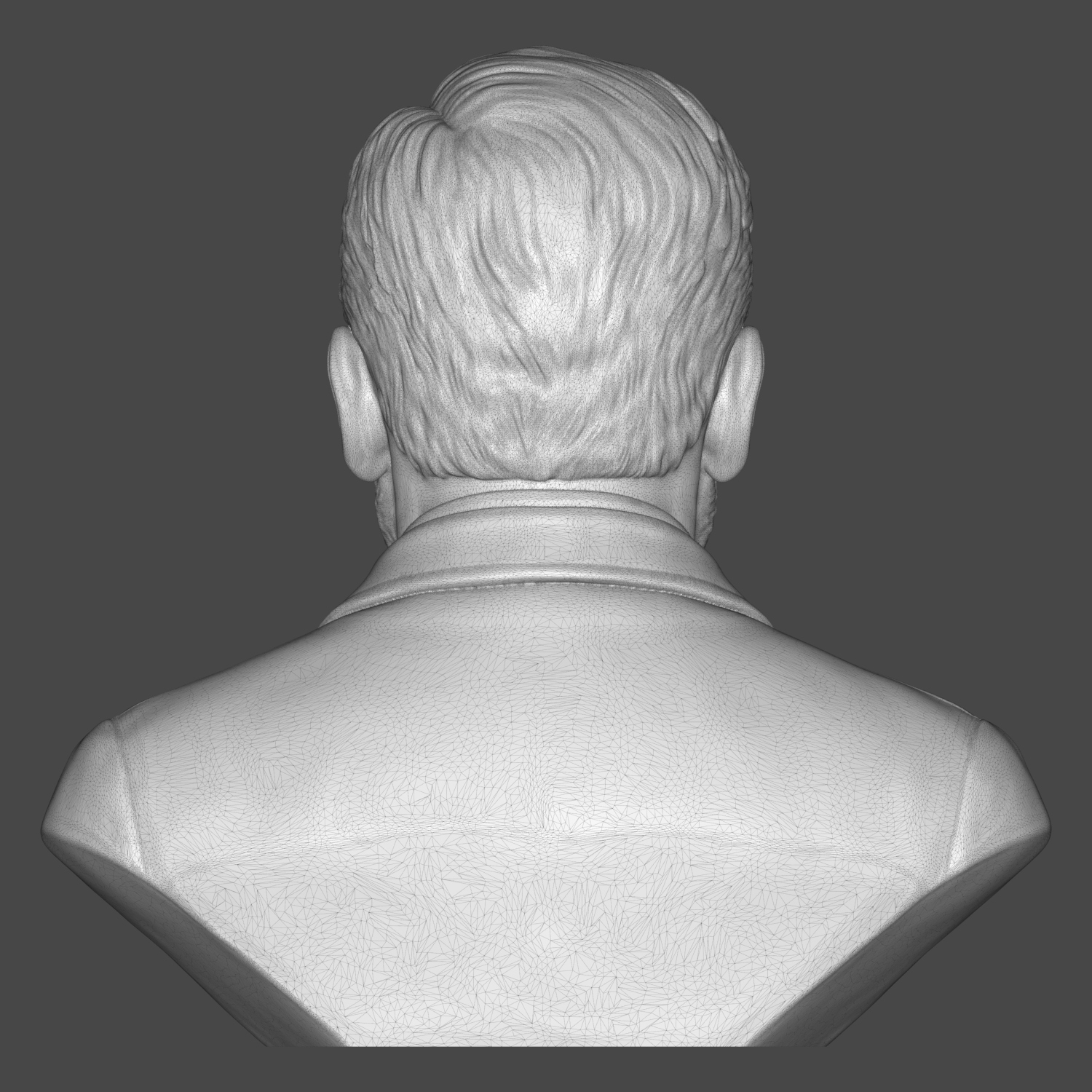 Louis Pasteur 3D Printable Bust 3D Model