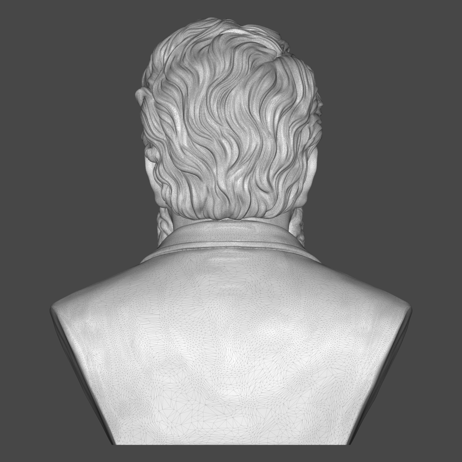 Ludwig Boltzmann 3D Printable Bust 3D Model