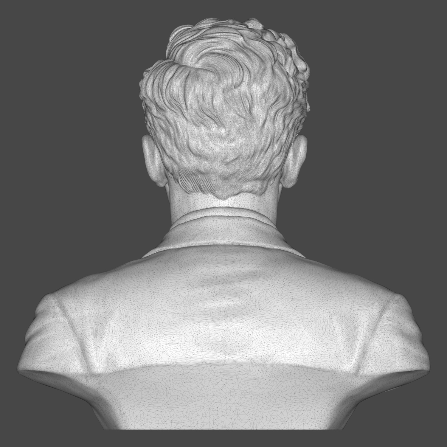 Ludwig Wittgenstein 3D Printable Bust 3D Model