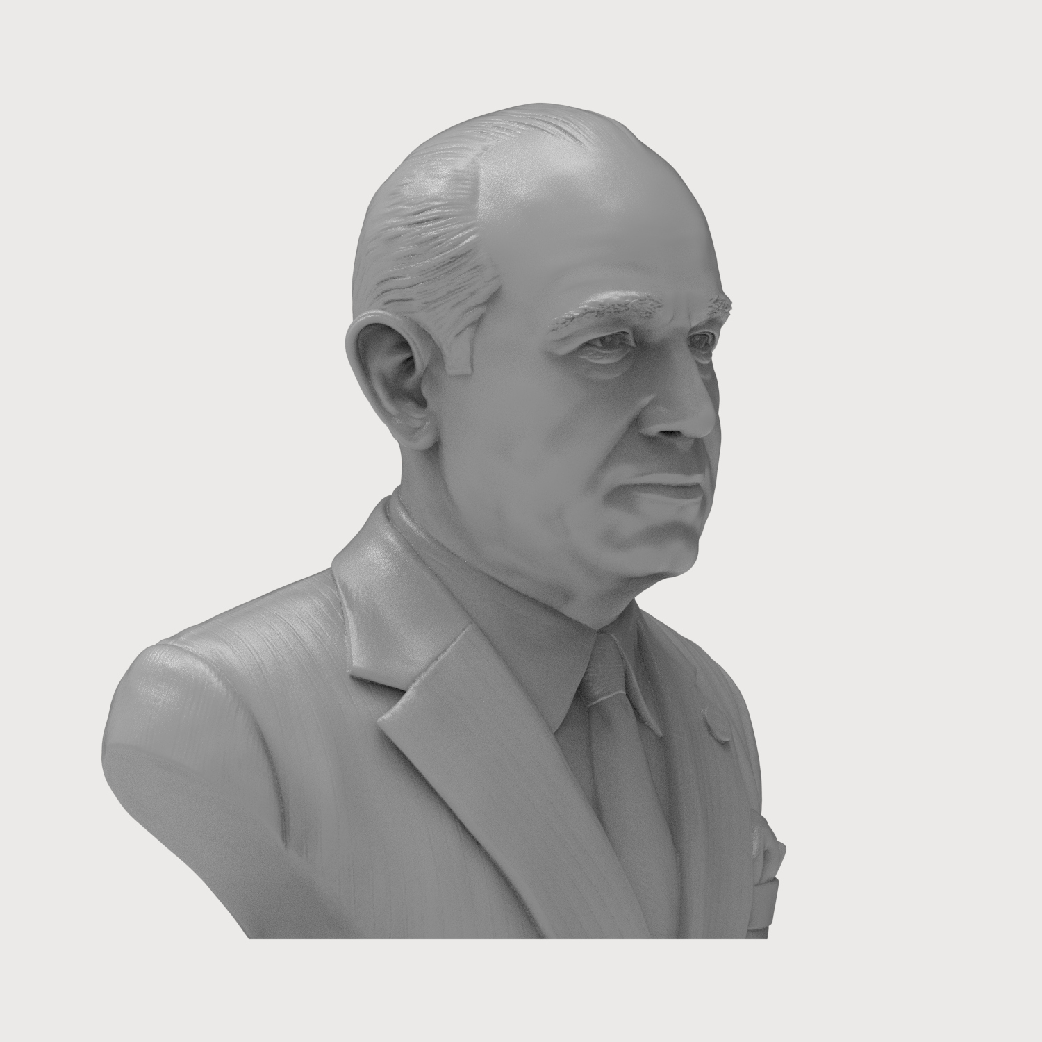 Lyndon B. Johnson Lbj Bust 3D Model