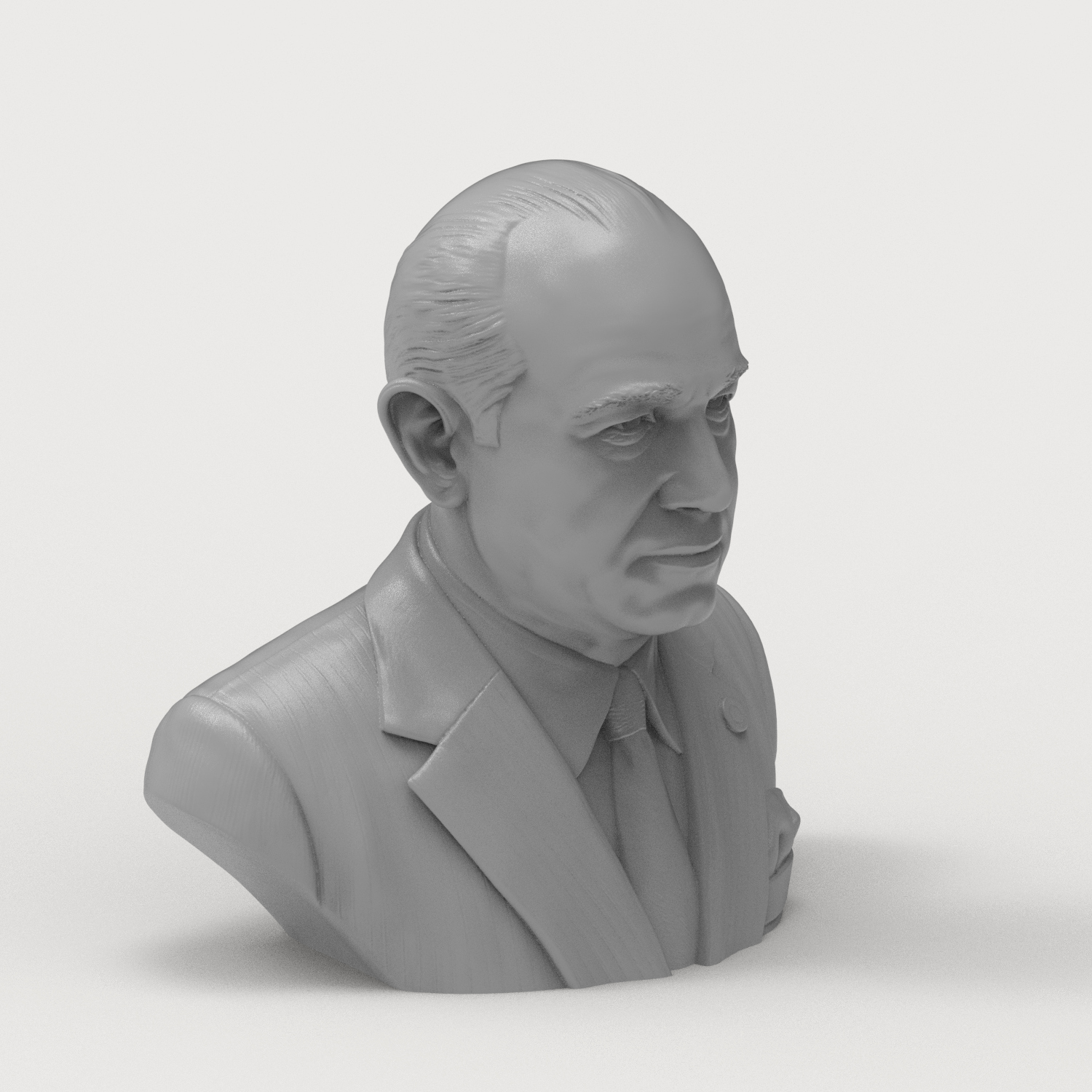Lyndon B. Johnson Lbj Bust 3D Model