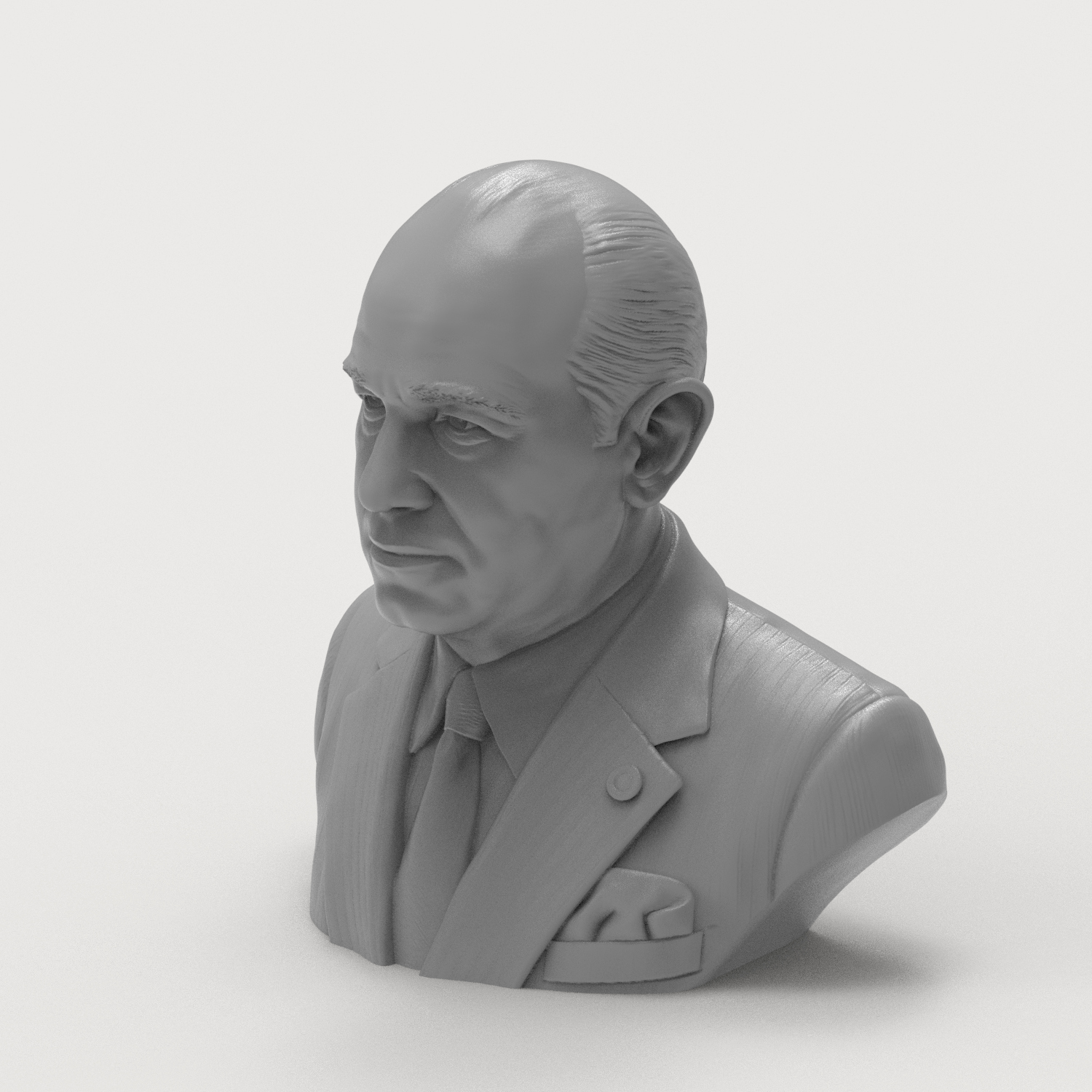 Lyndon B. Johnson Lbj Bust 3D Model