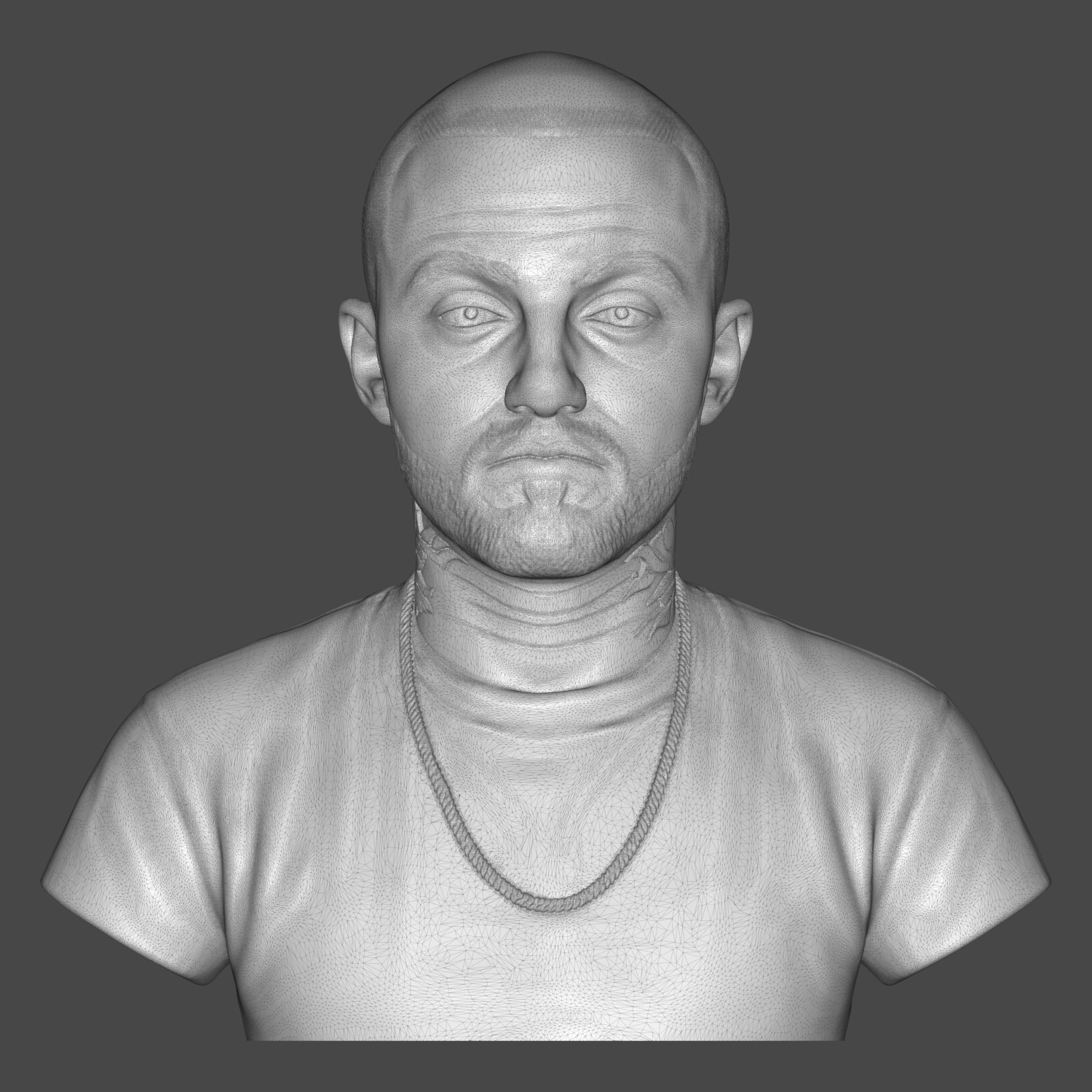 Mac Miller 3D Printable Bust 3D Model