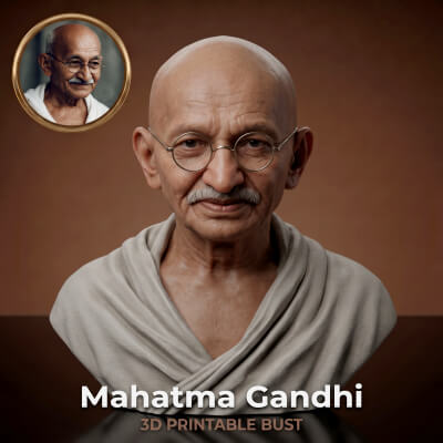 Mahatma Gandhi Historical Bust