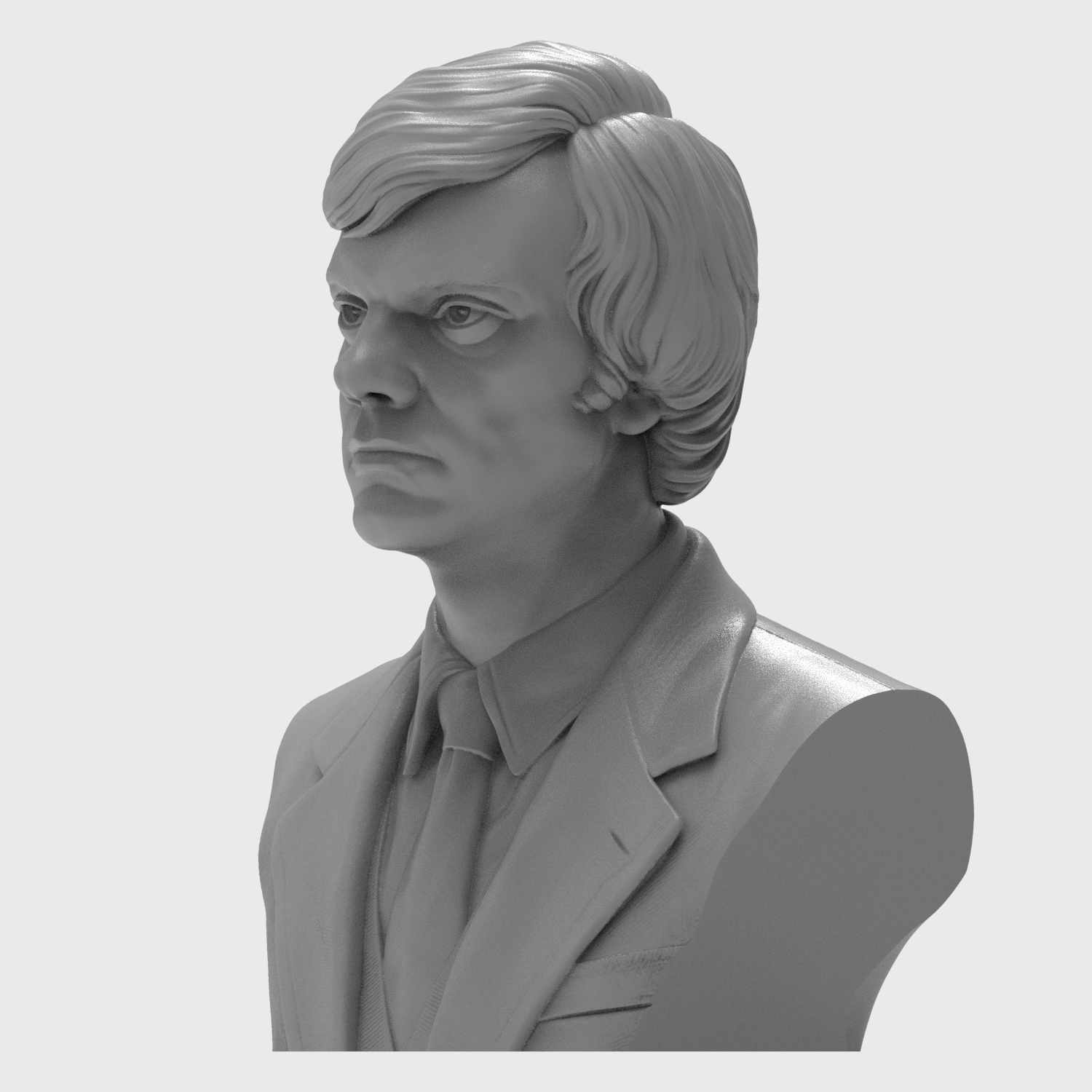 Malcolm McDowell A Clockwork Orange 3D Printable Bust 3D Model