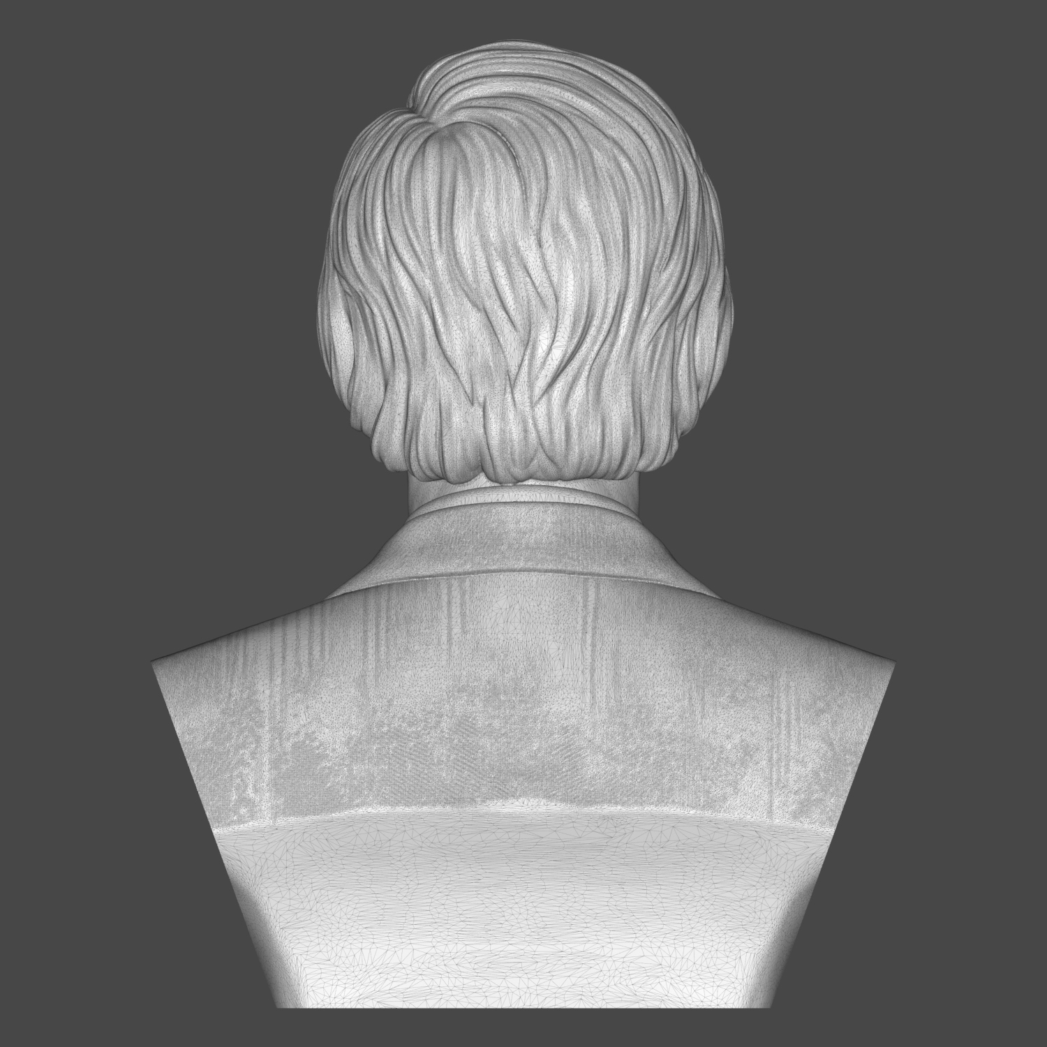 Malcolm McDowell A Clockwork Orange 3D Printable Bust 3D Model