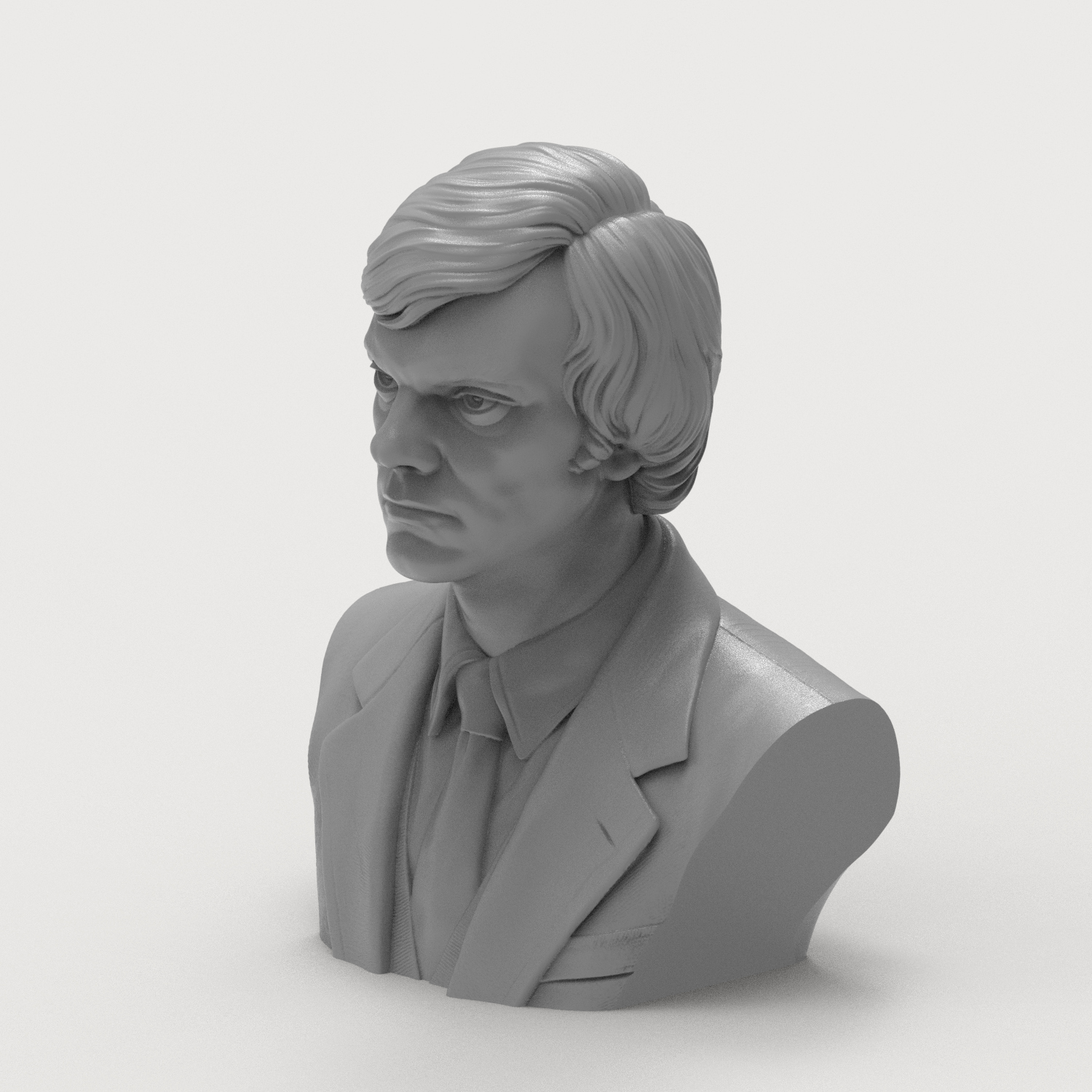 Malcolm McDowell A Clockwork Orange 3D Printable Bust 3D Model