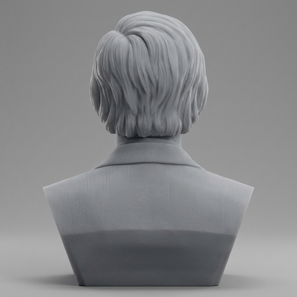 Malcolm McDowell A Clockwork Orange 3D Printable Bust 3D Model