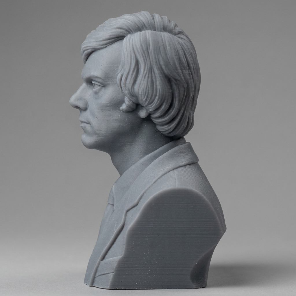 Malcolm McDowell A Clockwork Orange 3D Printable Bust 3D Model