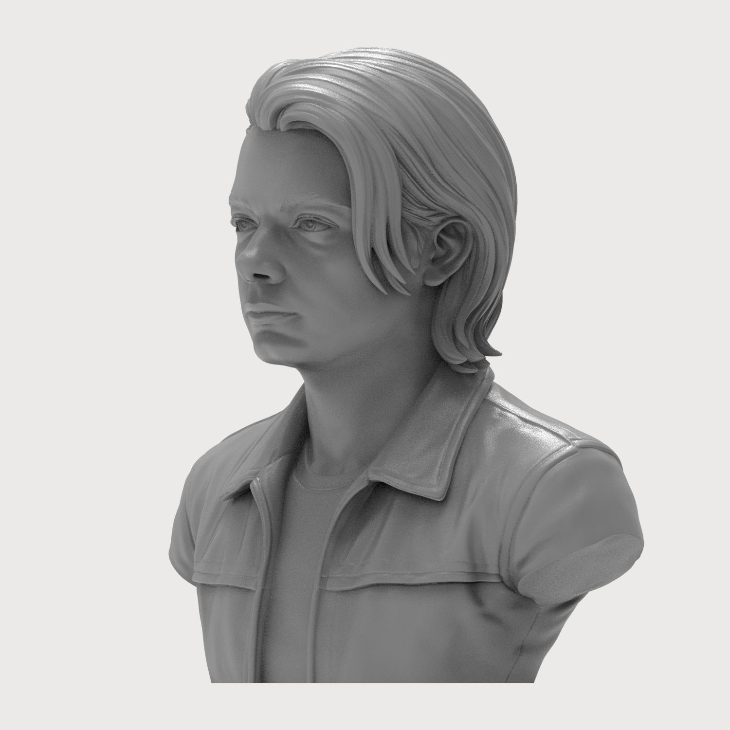 Manuel de Homem-Christo Daft Punk 3D Printable Bust 3D Model