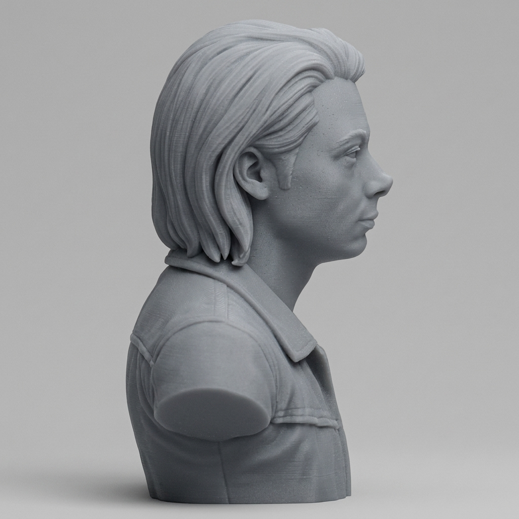 Manuel de Homem-Christo Daft Punk 3D Printable Bust 3D Model