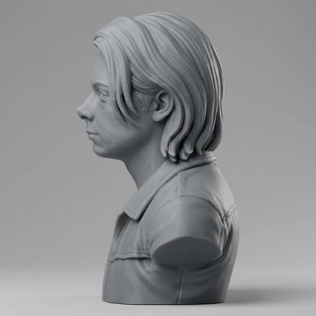 Manuel de Homem-Christo Daft Punk 3D Printable Bust 3D Model