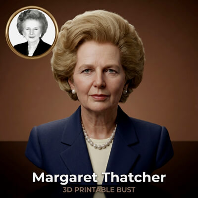 Margaret Thatcher Prime Minister Bust