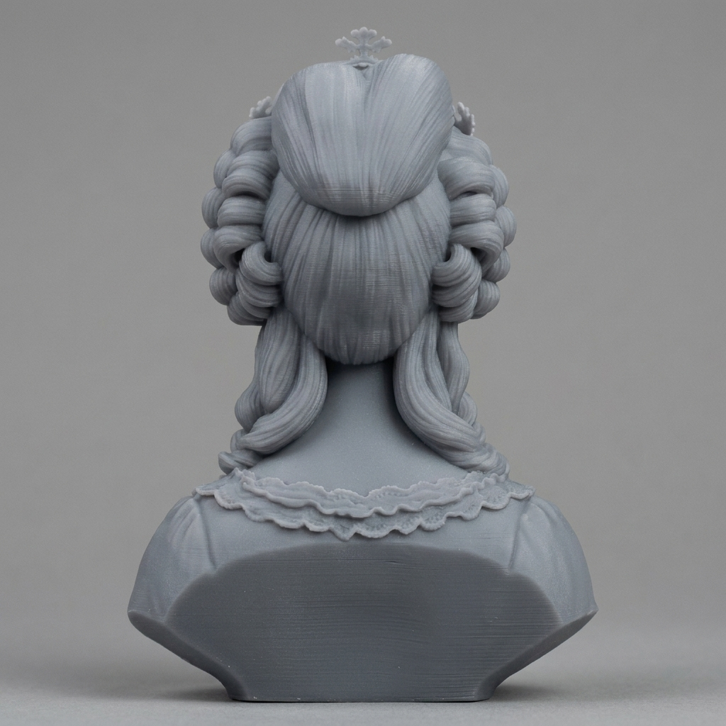 Marie Antoinette 3D Printable Bust 3D Model