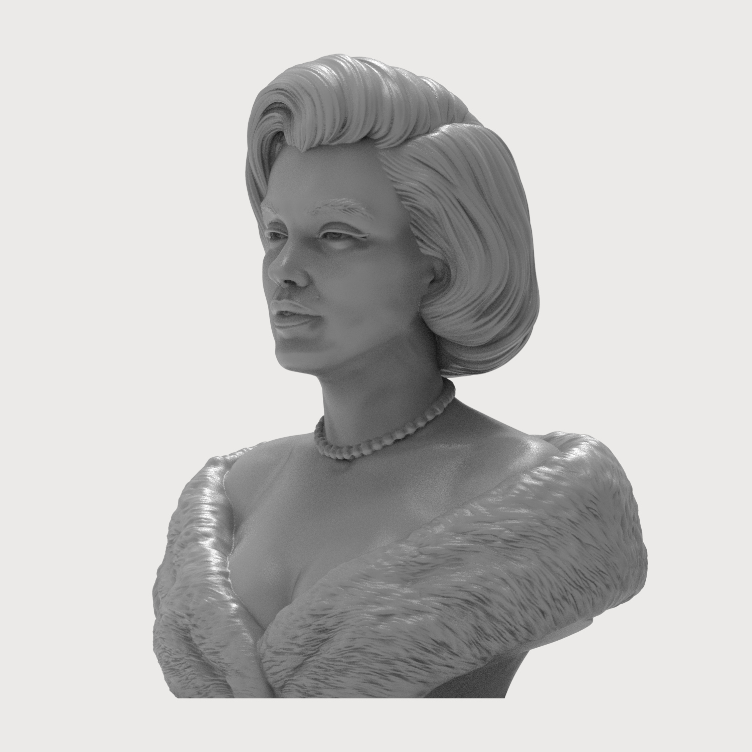 Marilyn Monroe Bust 3D Printable 3D Model