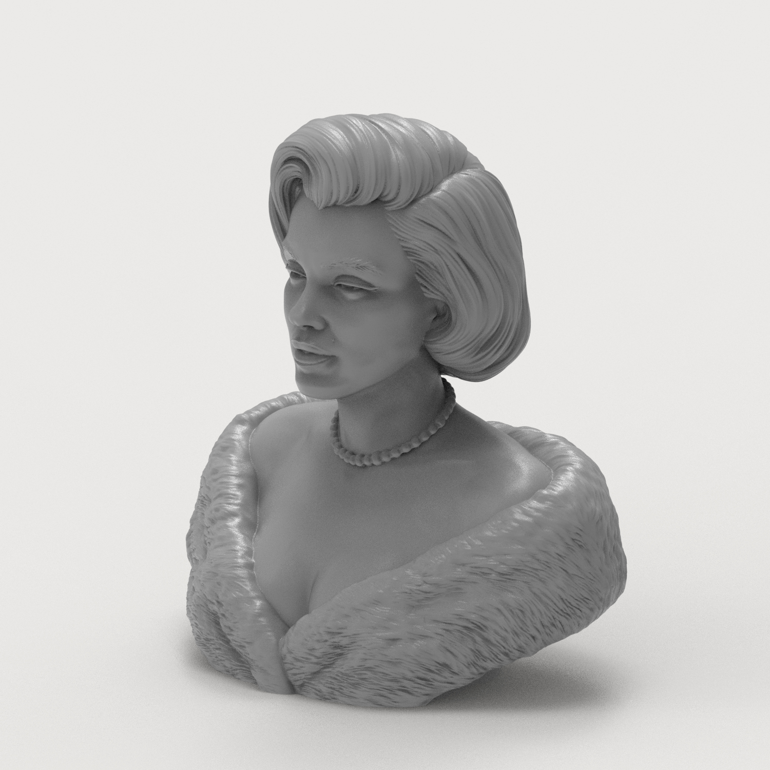 Marilyn Monroe Bust 3D Printable 3D Model