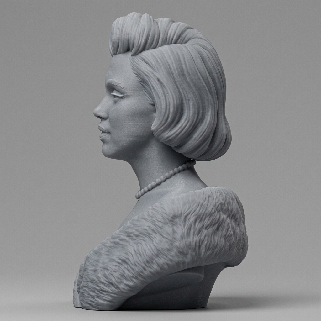 Marilyn Monroe Bust 3D Printable 3D Model
