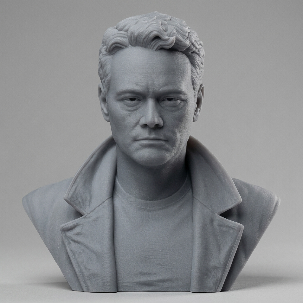Mark Dacascos Bust 3D Print Model 3D Model