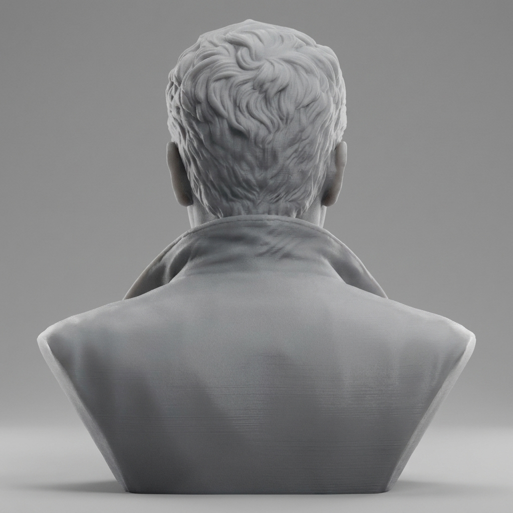 Mark Dacascos Bust 3D Print Model 3D Model