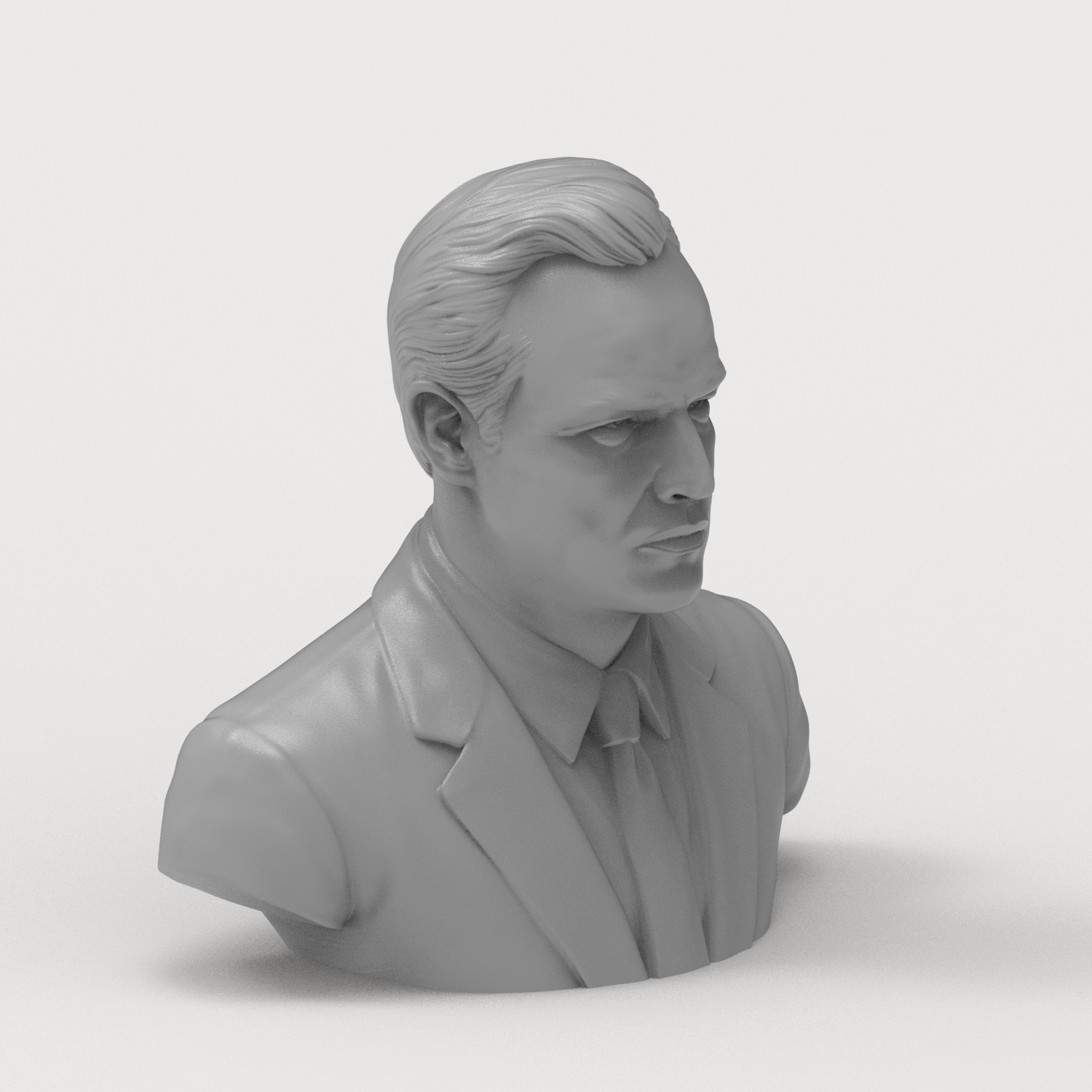 Marlon Brando Bust 3D Model