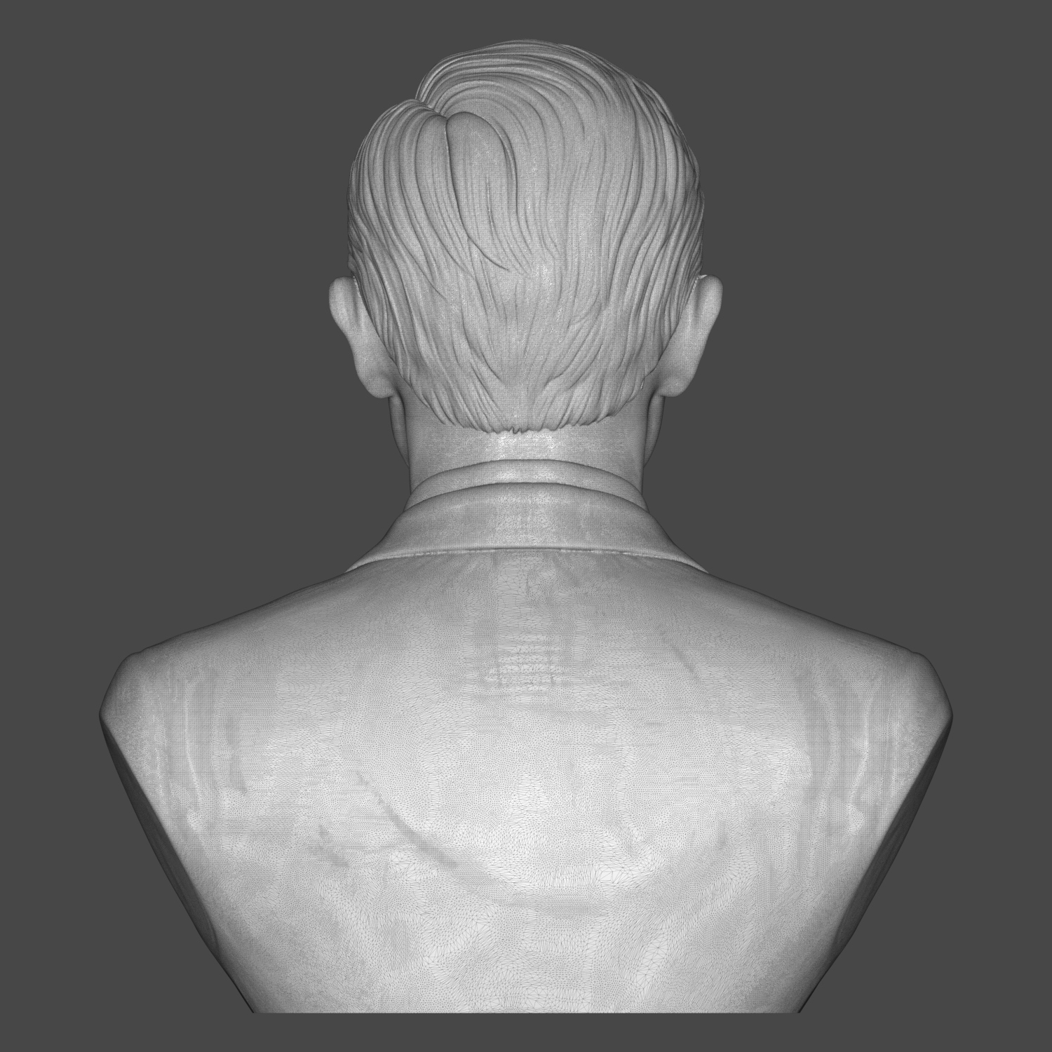 Martin Freeman as Dr. John Watson Actor Bust 3D Model