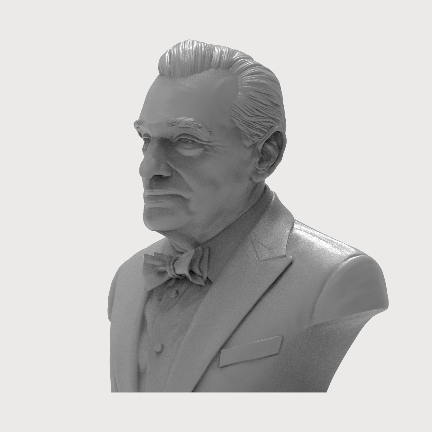 Martin Scorsese Bust 3D Printable 3D Model
