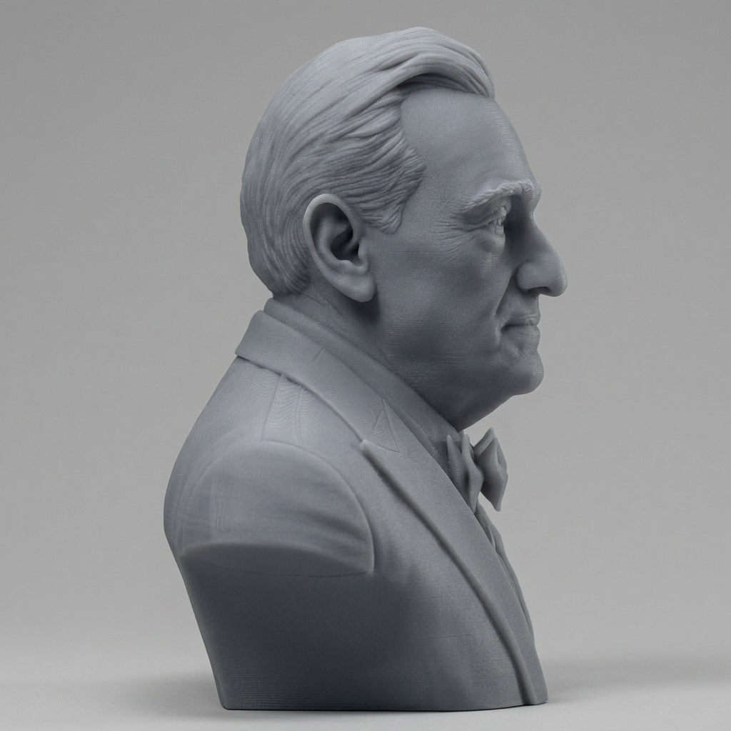 Martin Scorsese Bust 3D Printable 3D Model