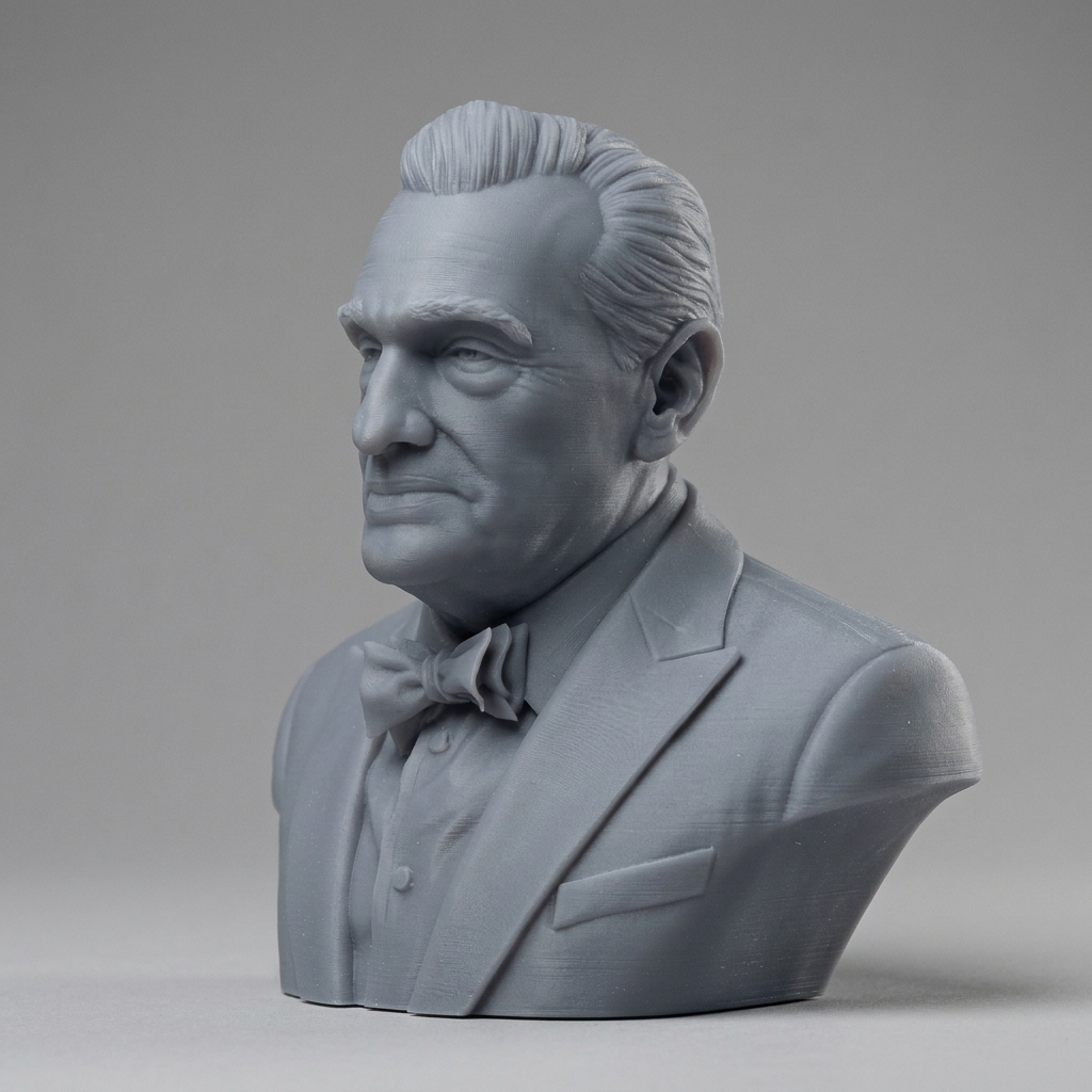 Martin Scorsese Bust 3D Printable 3D Model