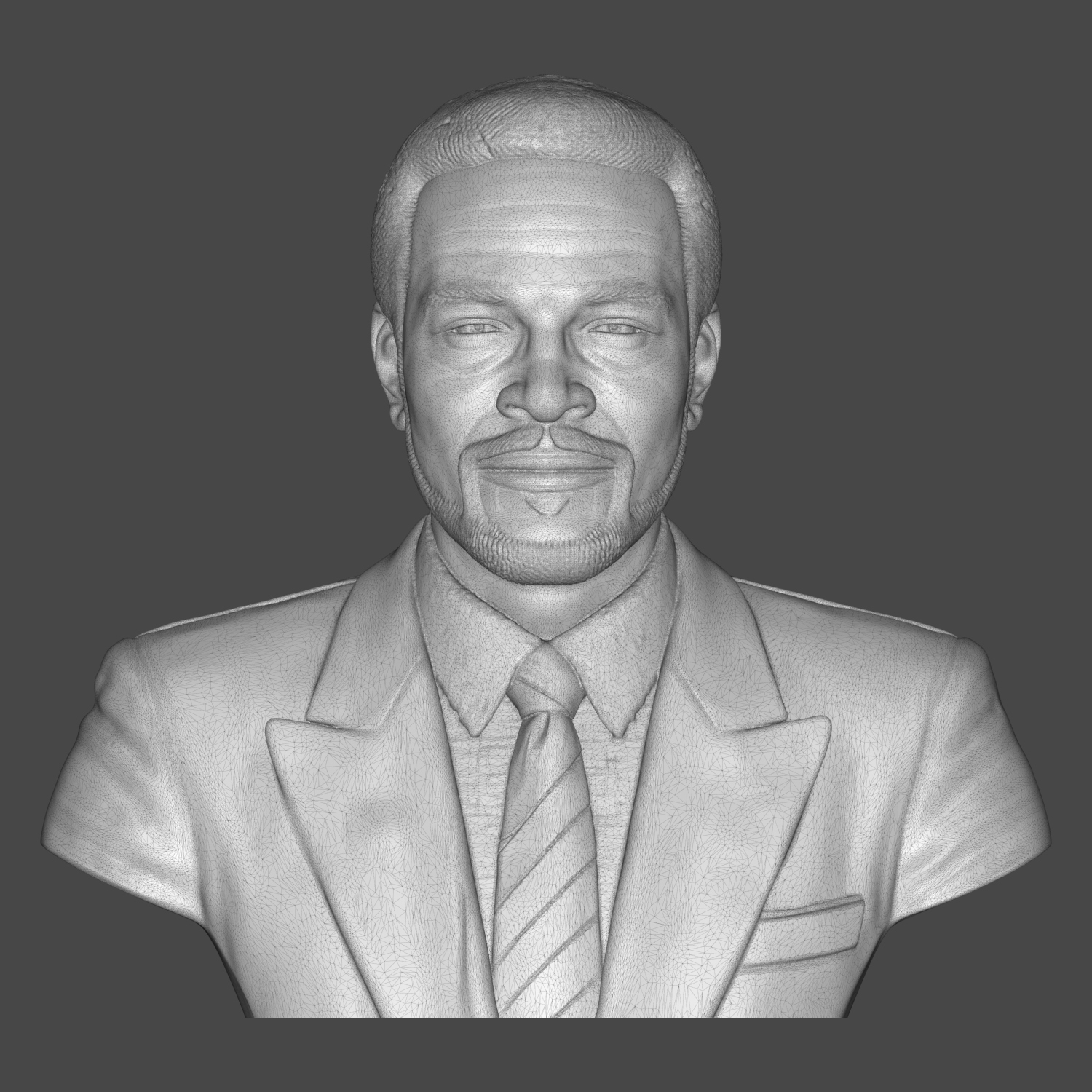 Marvin Gaye 3D Printable Bust 3D Model