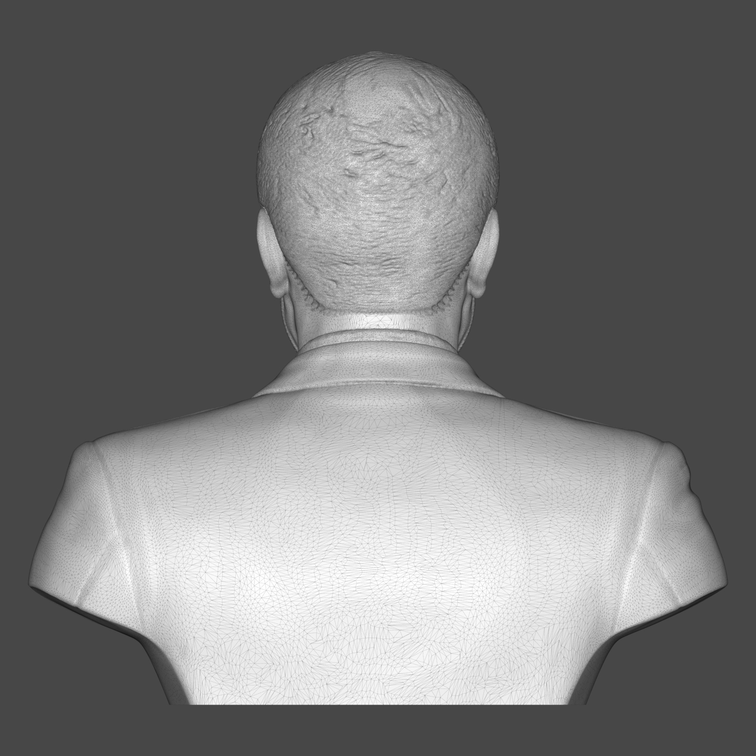 Marvin Gaye 3D Printable Bust 3D Model