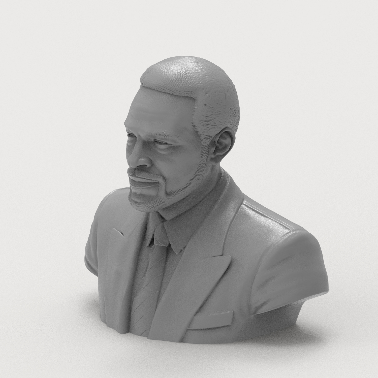 Marvin Gaye 3D Printable Bust 3D Model