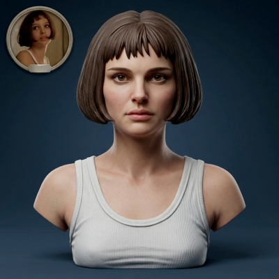 Mathilda Lando Bust 3D Printable