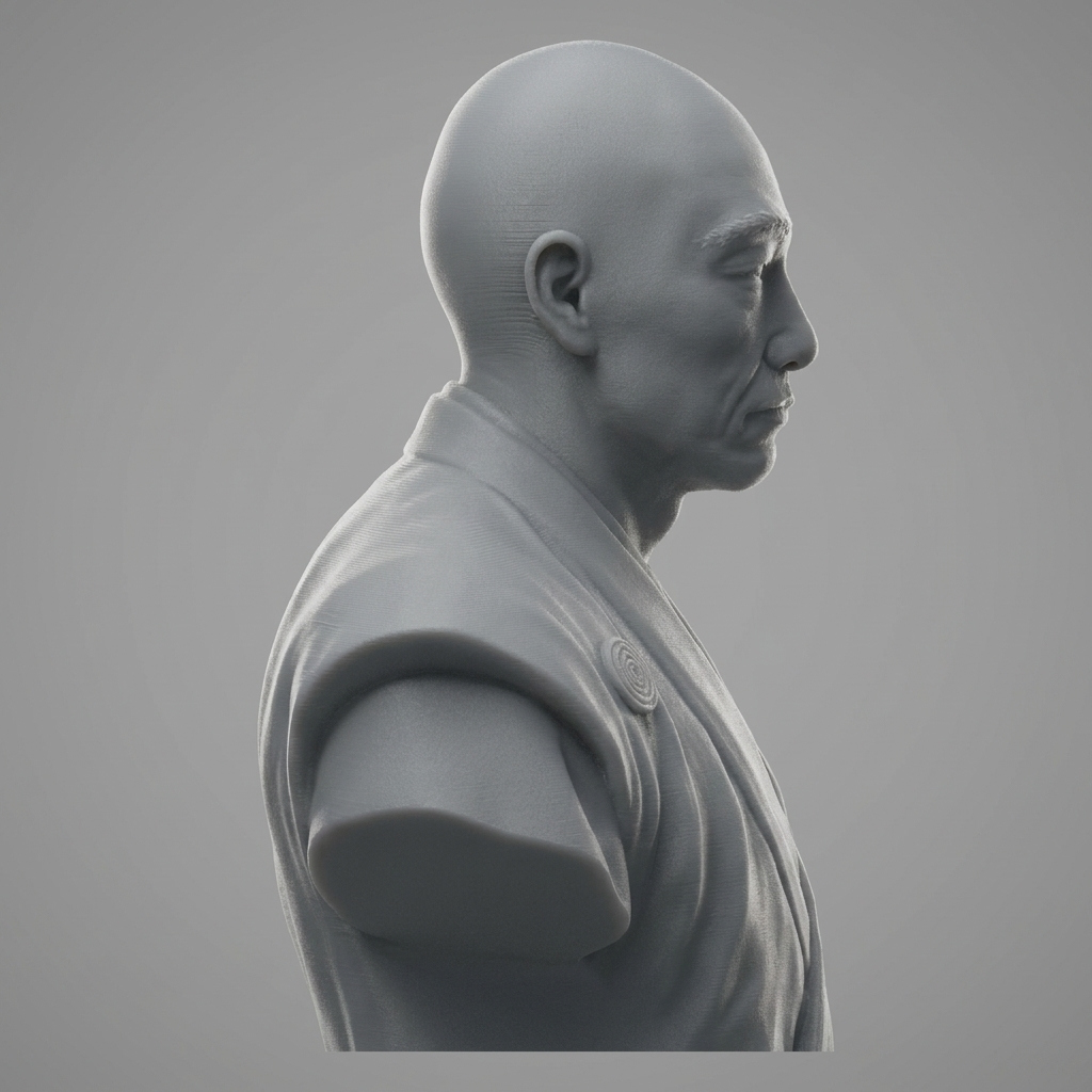 Matsudaira Kiyoyasu 3D Printable Bust 3D Model