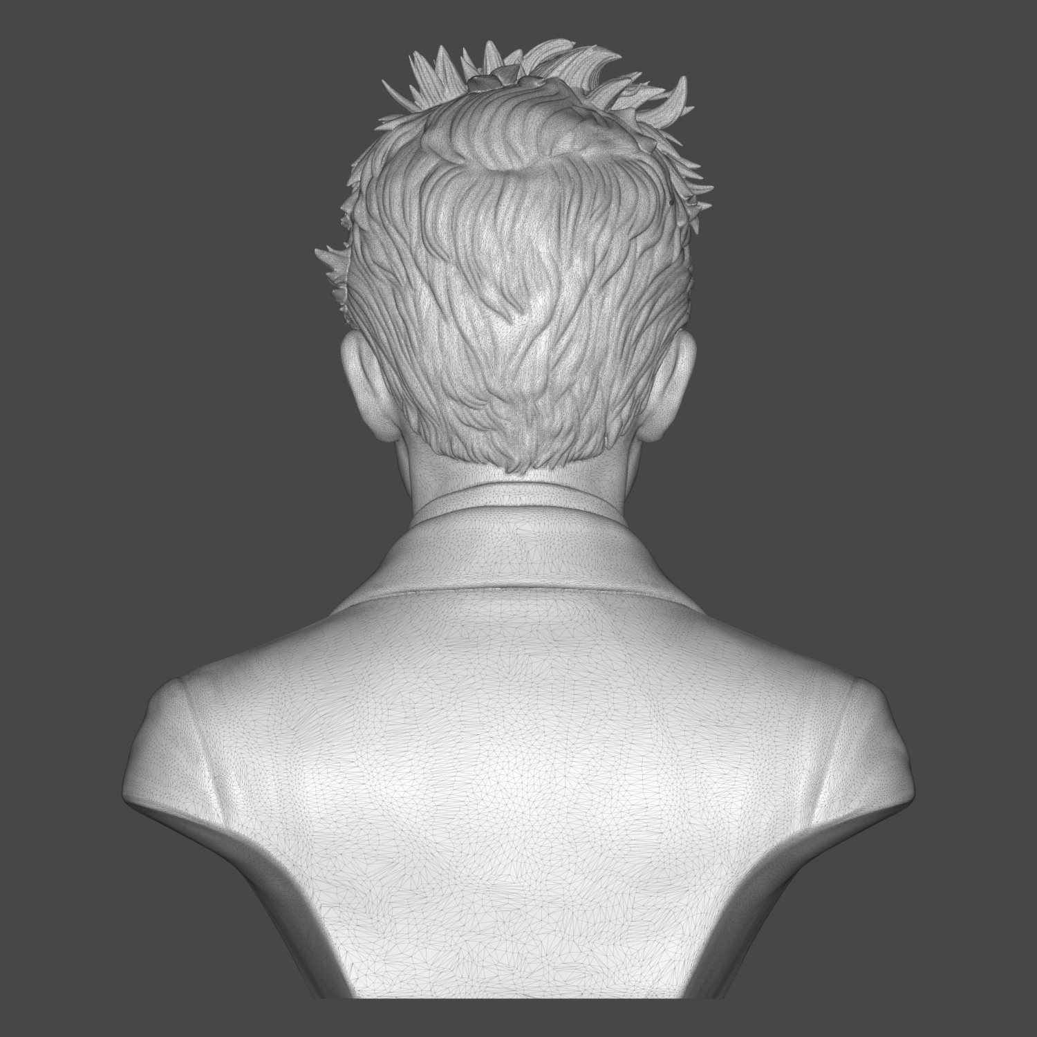 Max Planck 3D Printable Bust 3D Model