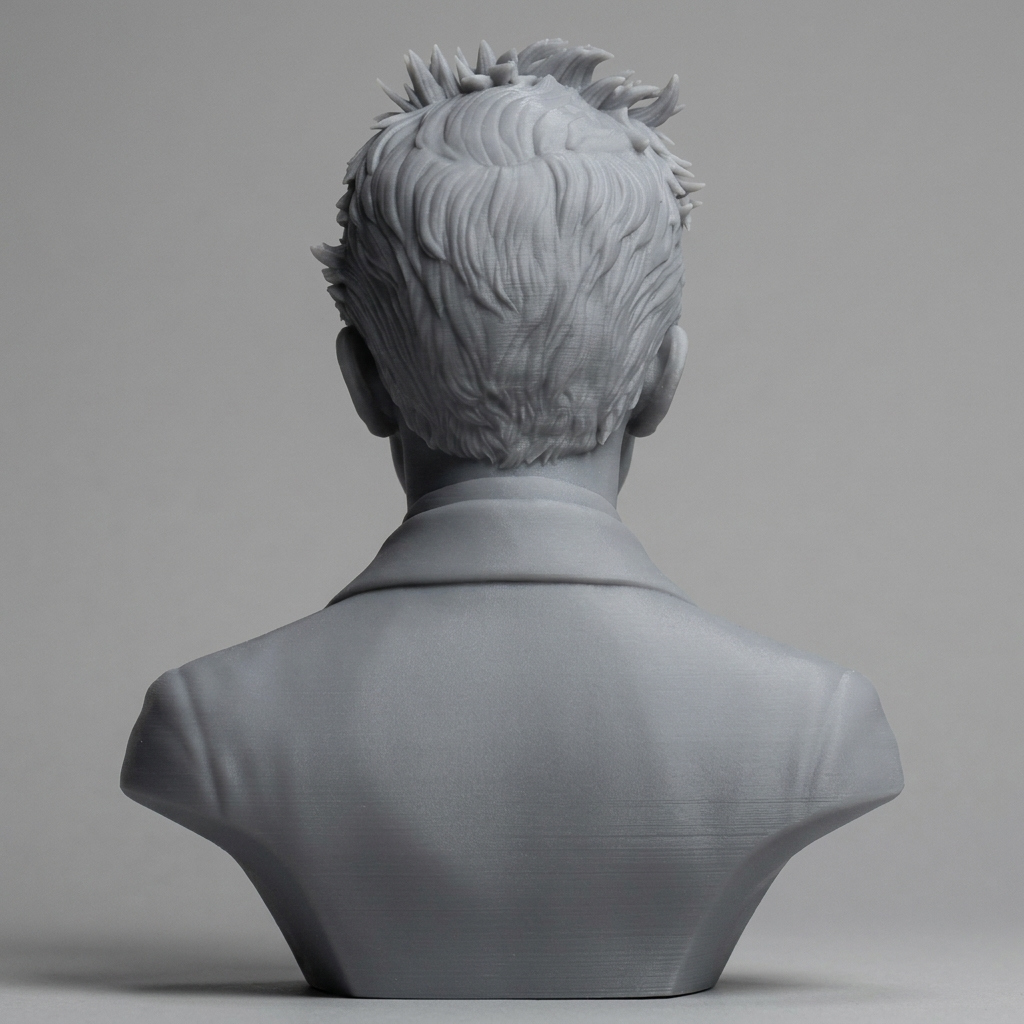 Max Planck 3D Printable Bust 3D Model